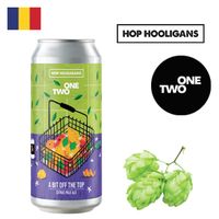 Hop Hooligans  OneTwo - A Bit Off The Top 500ml CAN - Drink Online - Drink Shop